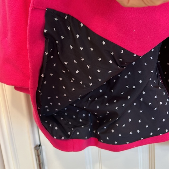 Rafaella Weekend Hot Pink Button Front Lined Coat sz.XL - Picture 5 of 10